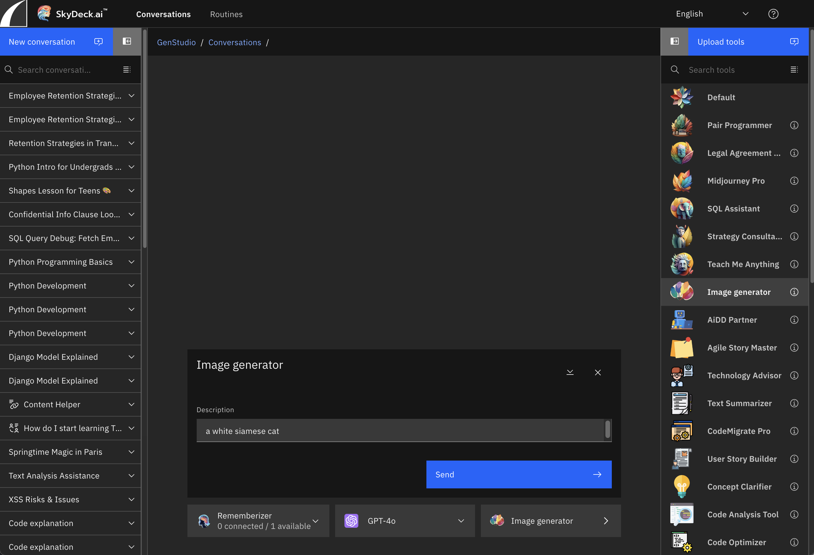 outil de génération d'images