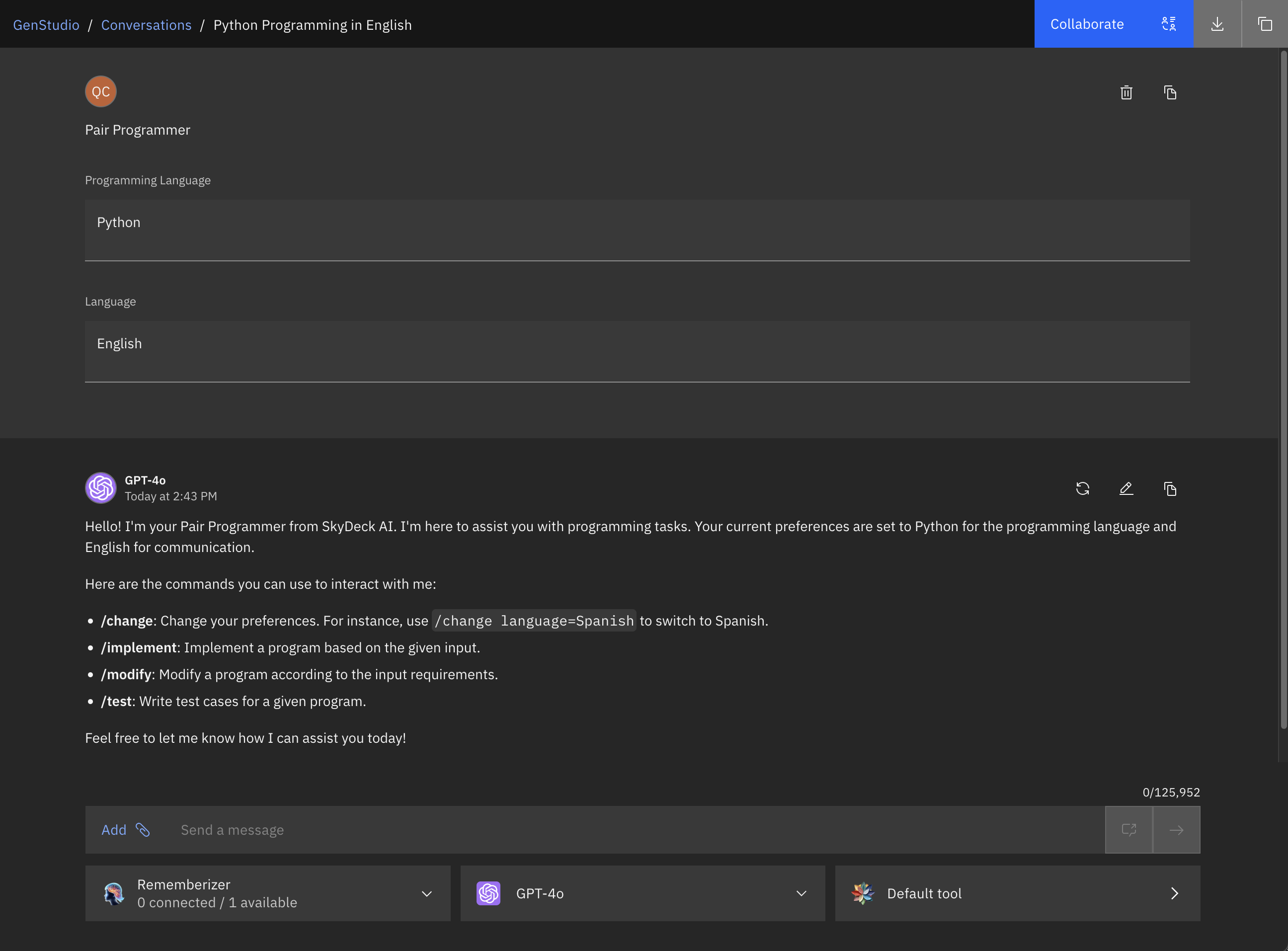 exemple de pair programmer